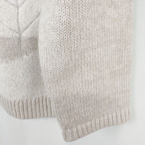 Christopher & Banks Polar Bear Christmas Gifts Sweater Womens Medium Holiday - Picture 8 of 15